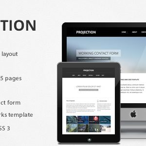 Projection - Responsive HTML5 Template