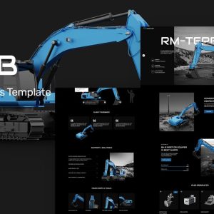 Proojcb - Heavy Machinery And Construction WordPress Elementor Theme