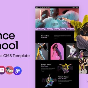 Prosmove - Dance School And Studio Multipurpose WordPress Elementor Theme