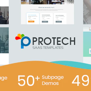 Protech SaaS - SaaS, Software & WebApp Template