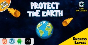 Protect the earth html5 construct 3 game gplpixel.jpg