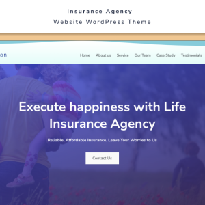 Protection - Insurance Agency Website WordPress Theme