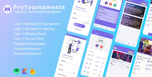 Protournaments esports tournament management app kotlin firebase .png
