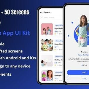 Provida - Home Service & House Cleaning React Native CLI Ui Kit