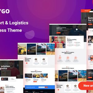 Prygo - Transport & Logistic WordPress Theme