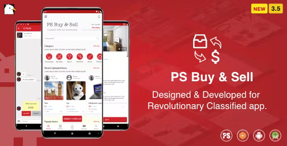 ps-buysell-olx-mercari-offerup-carousell-buy-sell-clone-classified.png PS BuySell ( Olx, Mercari, Offerup, Carousell, Buy Sell ) Clone Classified App - Image 1