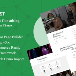 Pucast - Podcast Wordpress Theme