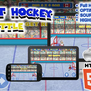 Puppet Hockey Battle ( Sport Game | HTML5 + CAPX )