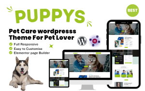 Puppys pet care vet wordpress full responsive theme.png