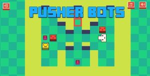 Pusher bots logic puzzle game html5 game unity gplpixel.jpg