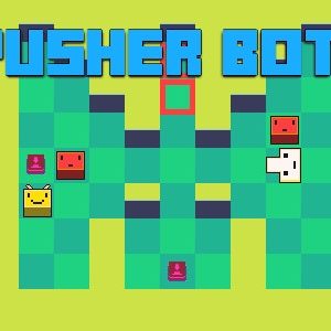 Pusher Bots | Logic Puzzle Game | Html5 Game | Unity