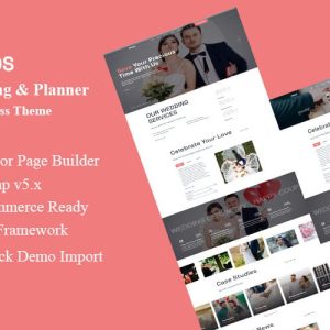 Pweds -Wedding & Planner Wordpress Theme