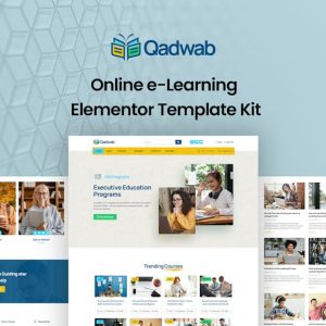 Qadwab - Online e-Learning Elementor Template Kit
