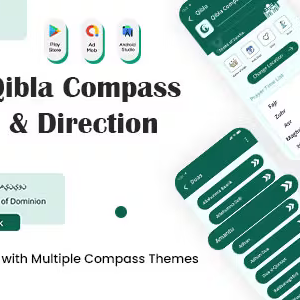 Qibla Compass - Qibla Direction - Quran Qibla Finder - Qibla Connect - Namaz Qibla Finder Compass