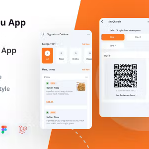 QR Menu - Flutter 3.x App with Laravel Backend