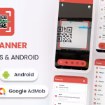 QRcode Scanner & Barcode Reader - Flutter Android & iOS Full App (47 Languages)