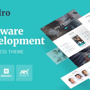 Quadro - Software Company WordPress Theme