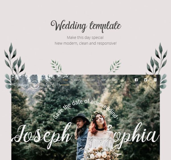 QueenFlowers - Wedding WordPress Theme - Image 1