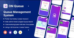 Queue management system flutter v310 android ios flutter web codermarket.jpeg
