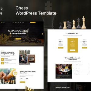 Quick Chass - Chess Club And Board Games WordPress Theme