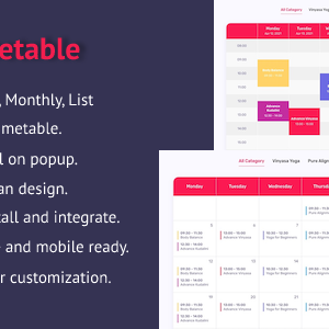 Quick Timetable