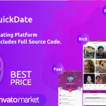 QuickDate Android - Mobile Social Dating Platform Application