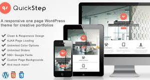 QuickStep – Responsive One Page Portfolio Theme