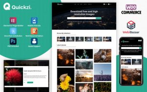 Quickzi creative photography vectors psd downloads wordpress theme .jpg