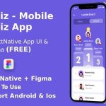 Quiz | ANDROID + IOS + FIGMA | UI Kit | React Native | Online Quiz Game