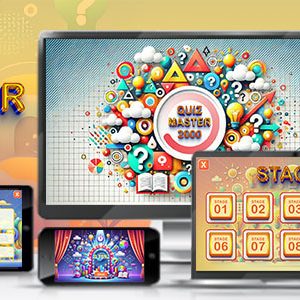 Quiz Master ( Construct 3 | C3P | HTML5 ) 2000 Questions Game