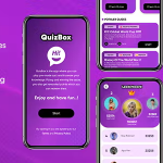 Quizbox - Flutter quiz application with reward : (Flutter/Laravel)