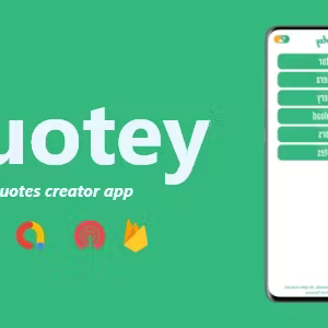 Quotey - Quotes Creator App - Add Text on Photo Editor - ADMOB, FIREBASE, ONESIGNAL