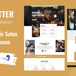 Qutter - Barber & Hair Salon WordPress Theme