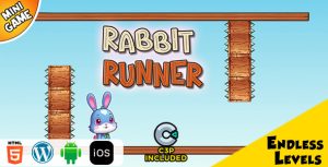 Rabbit runner html5 construct 3 game gplpixel.jpg