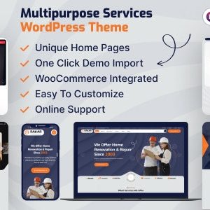 Rakar - Multipurpose Services WordPress Theme