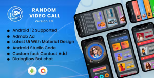 Random video call app android app admob ads codermarket.png