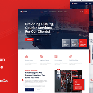 Rapido - Logistics, Cargo and Transportation WordPress Theme