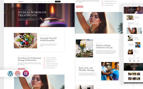 Rasmhaire - Beauty Spa Care & Nail Salon WordPress Theme - Image 1