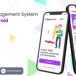 RazinSkills - LMS Mobile App with Laravel Admin Panel | Learning Management System