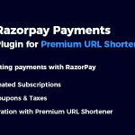 Razorpay Payment & Subscription Plugin for Premium URL Shortener