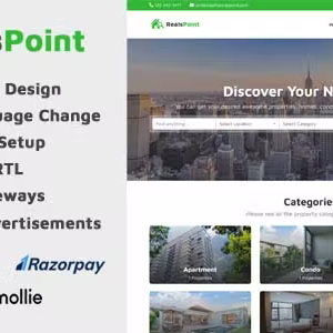 RealsPoint - Real Estate Property Listing Platform