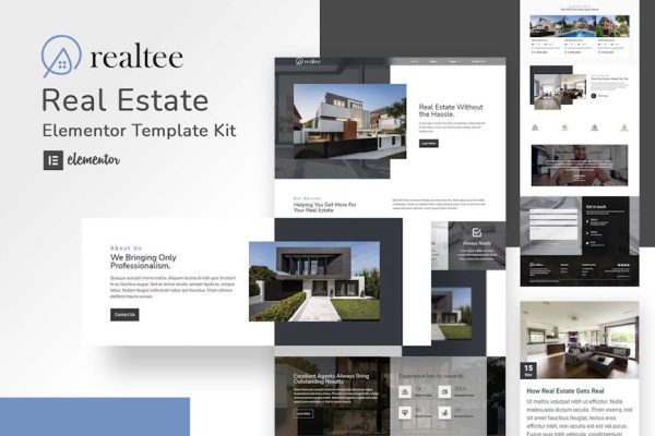 Realtee - Real Estate Elementor Template Kit - Image 1