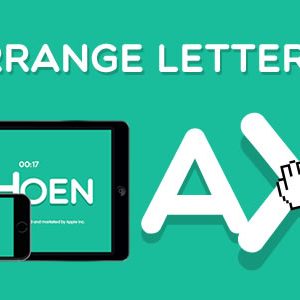 Rearrange Letters - HTML5 Game