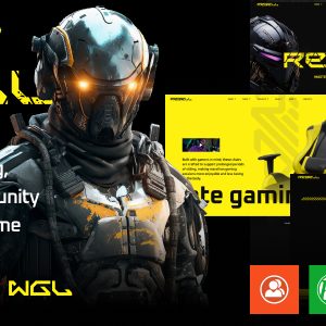 Rebell - eSports & Gaming Forum WordPress Theme