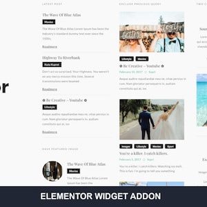 Recent Posts Elementor