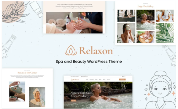 Relaxon - Spa, Yoga and Meditation WordPress Theme - Image 1