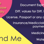 Remind me - Document expiry, water & medicine reminder app