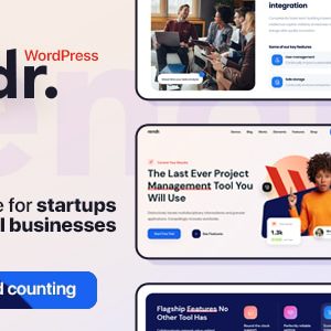Rendr - Tech Startup & Business WordPress Theme