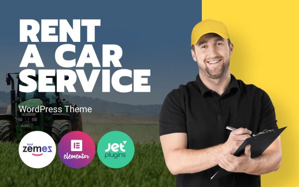 Rentallo - Farming Equipment & Machinery Rentals WordPress Theme - Image 1