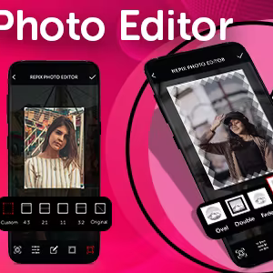 Repix Photo Editor - Magic Brush Image Editor - Photo Glitter Effect Sparkle Overlay - Admob Ads